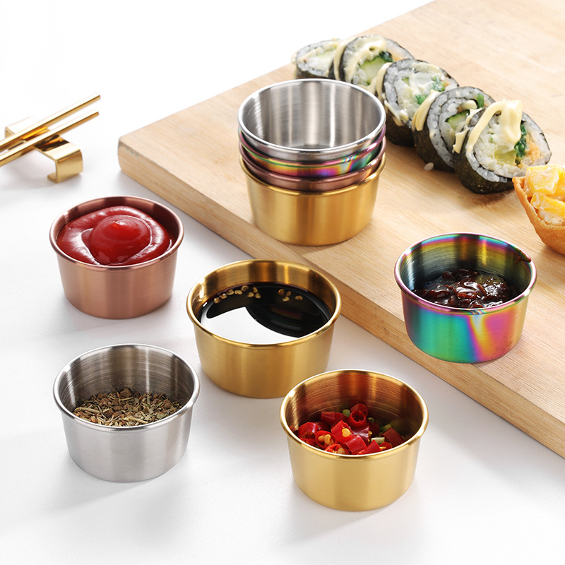 Sauce Dipping Cup - Taza de inmersión de acero inoxidable