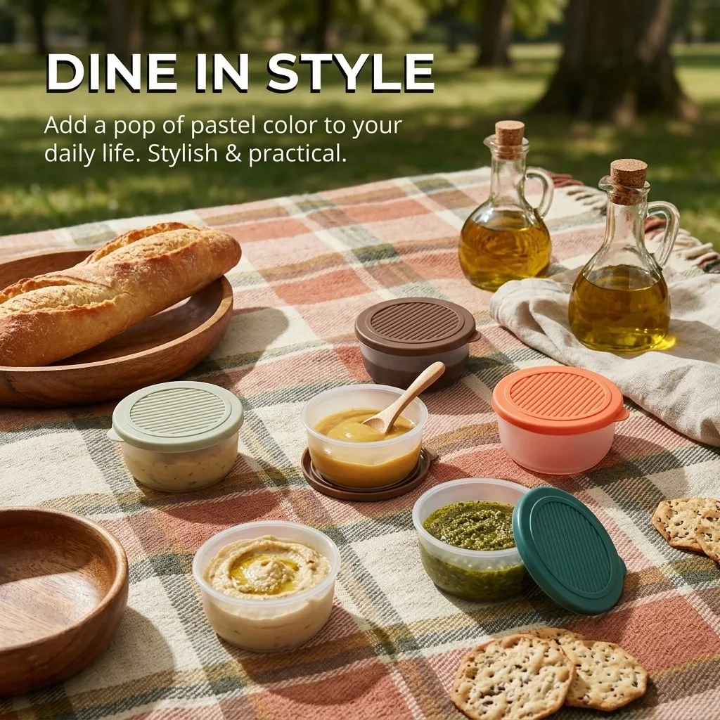 2/6 unidades. Pequeño recipien - Sauce Dipping Cup reseña y precio