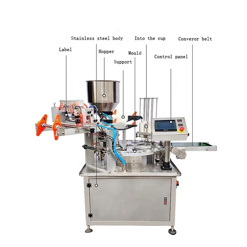 Máquina Rotativa para Llenado  - Sauce Dipping Cup reseña y precio