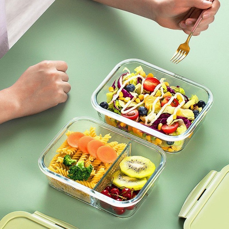 Lonchera de Vidrio Minimalista - Meal Prep Bowl reseña y precio