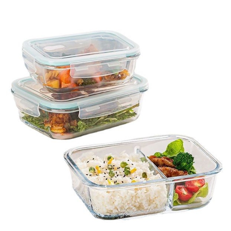 Lonchera de Vidrio Minimalista - Meal Prep Bowl reseña y precio