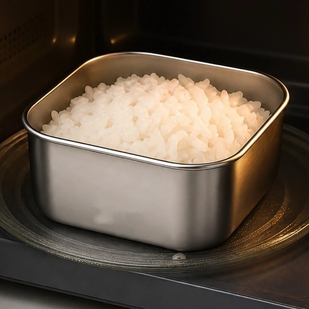 Tapa de silicona, caja de cons - Meal Prep With Rice reseña y precio
