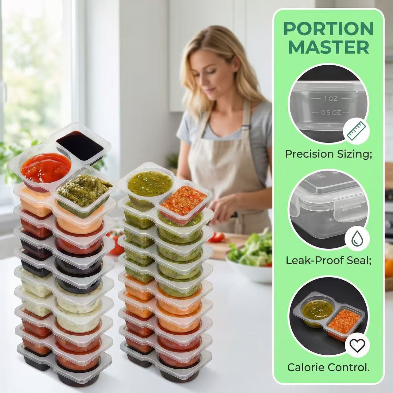 Recipientes para Salsas de Dob - Sauce Dipping Cup reseña y precio