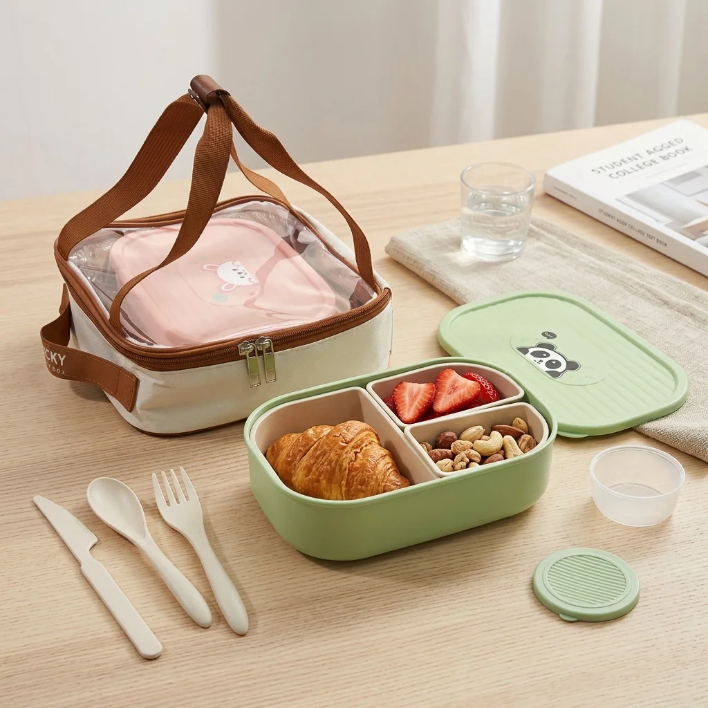 Lonchera infantil tipo bento c - Meal Prep Or Prep Meal reseña y precio