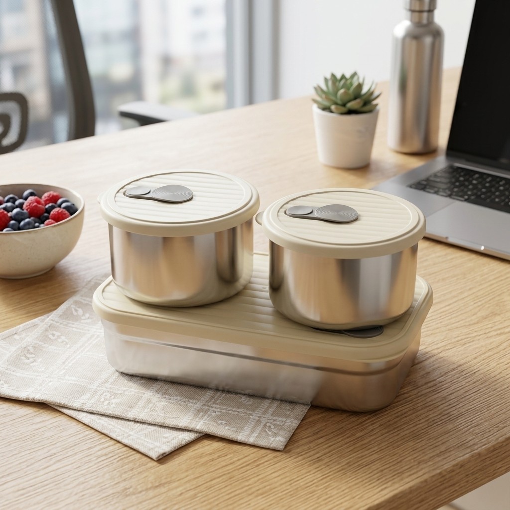 Lonchera de Acero Inoxidable 3 - Meal Prep Bowl reseña y precio