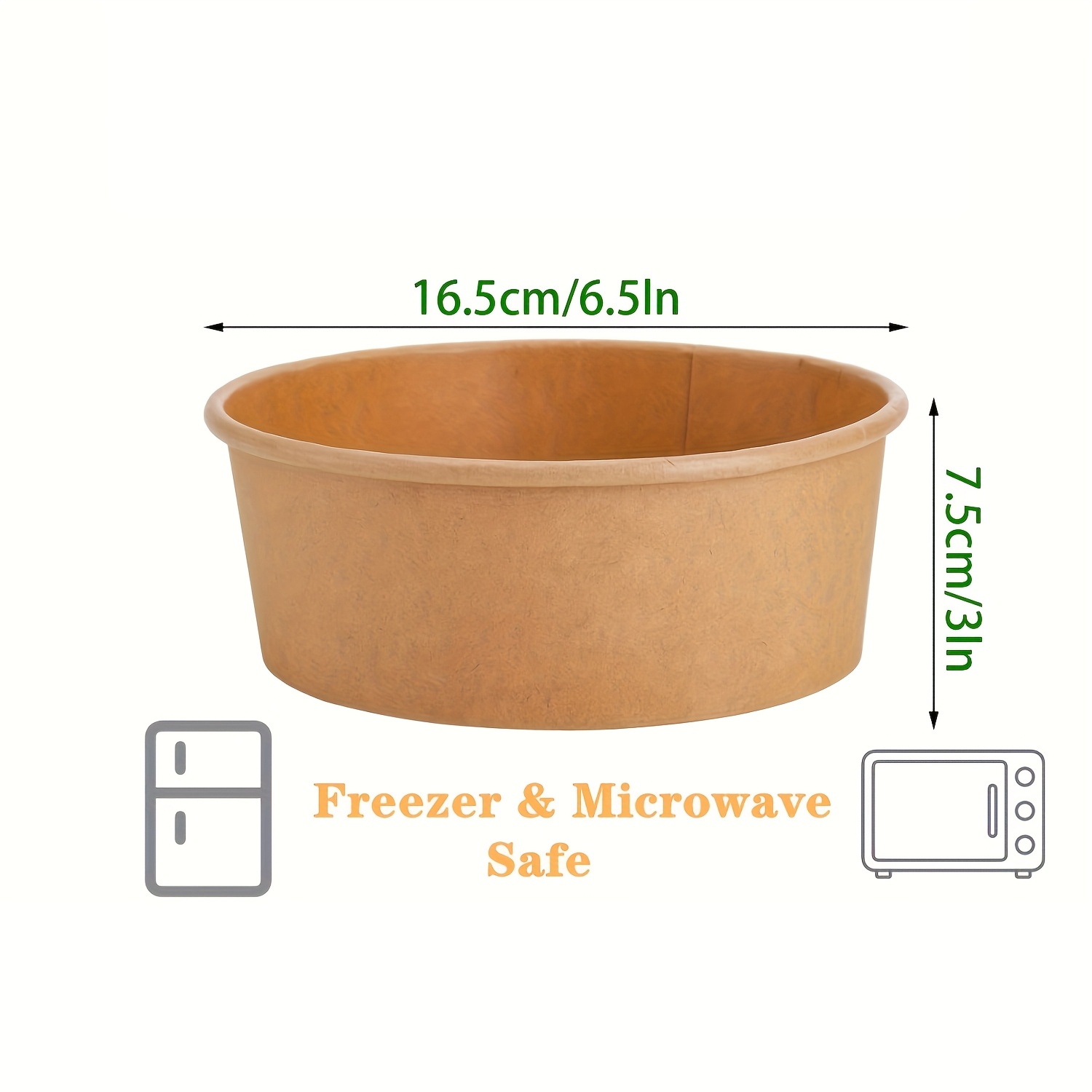 Paquete de 25/50 tazones de pa - Meal Prep Bowl reseña y precio