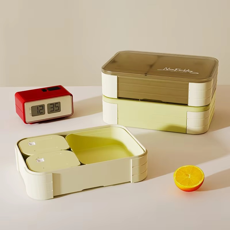 Juego de fiambrera Bento con m - Meal Prep Or Prep Meal reseña y precio