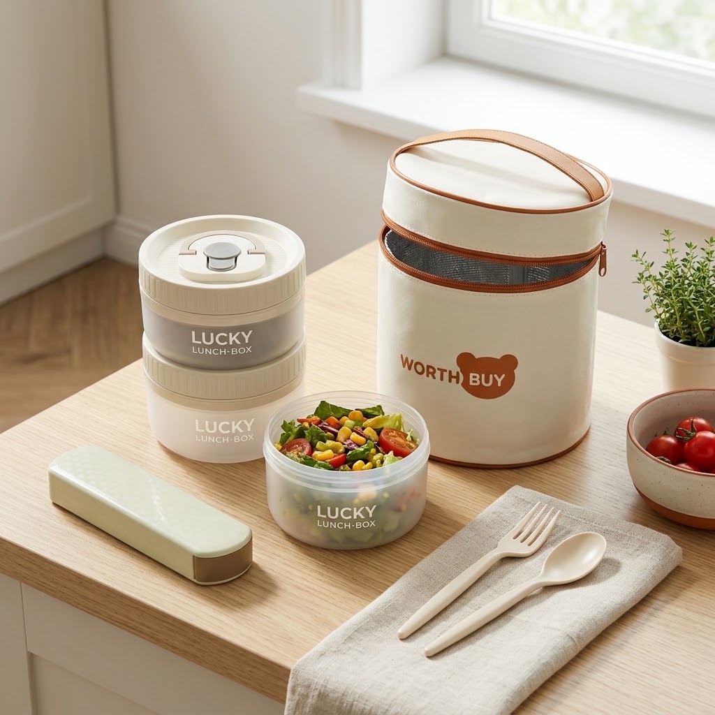 Lonchera Redonda Bento Apta pa - Meal Prep Or Prep Meal reseña y precio