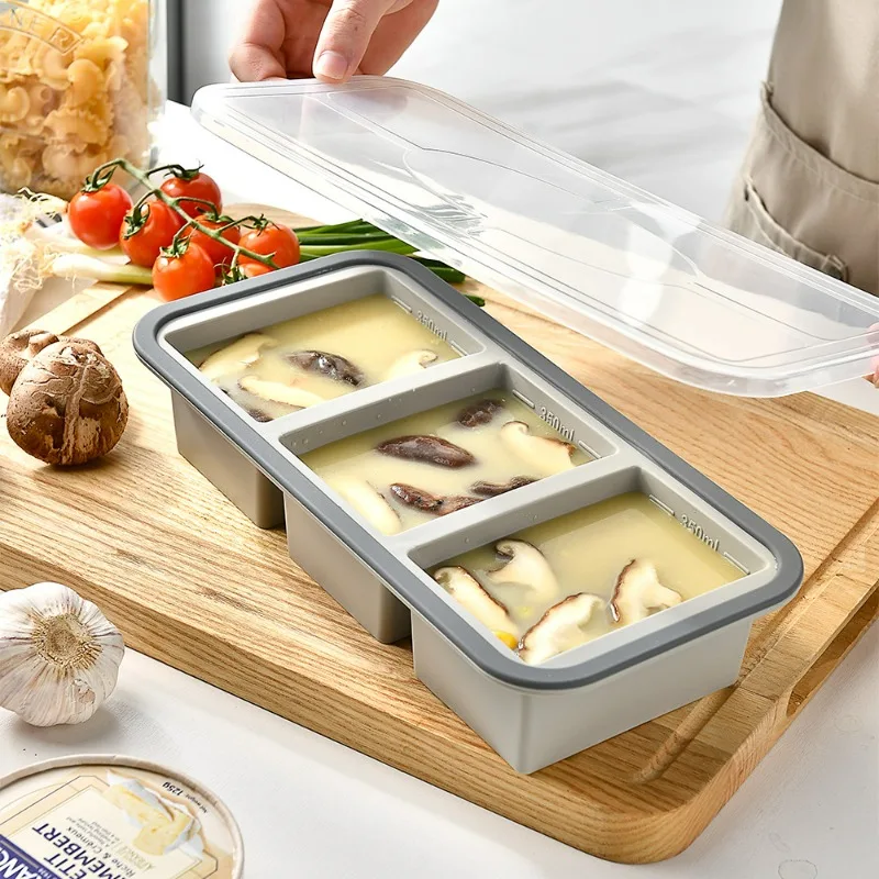 Moldes grandes de silicona par - Meal Prep Template reseña y precio